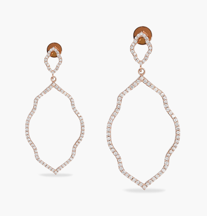 the oak-leaf swing earring